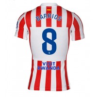 Atletico Madrid Pablo Barrios #8 Hjemmebanetrøje 2025-26 Kortærmet